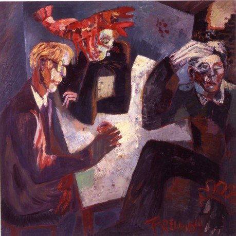 Kerbach, Dresdner Freunde, 1984, Abb. 8 Ralf Kerbach - Dresdner Freunde (1984)